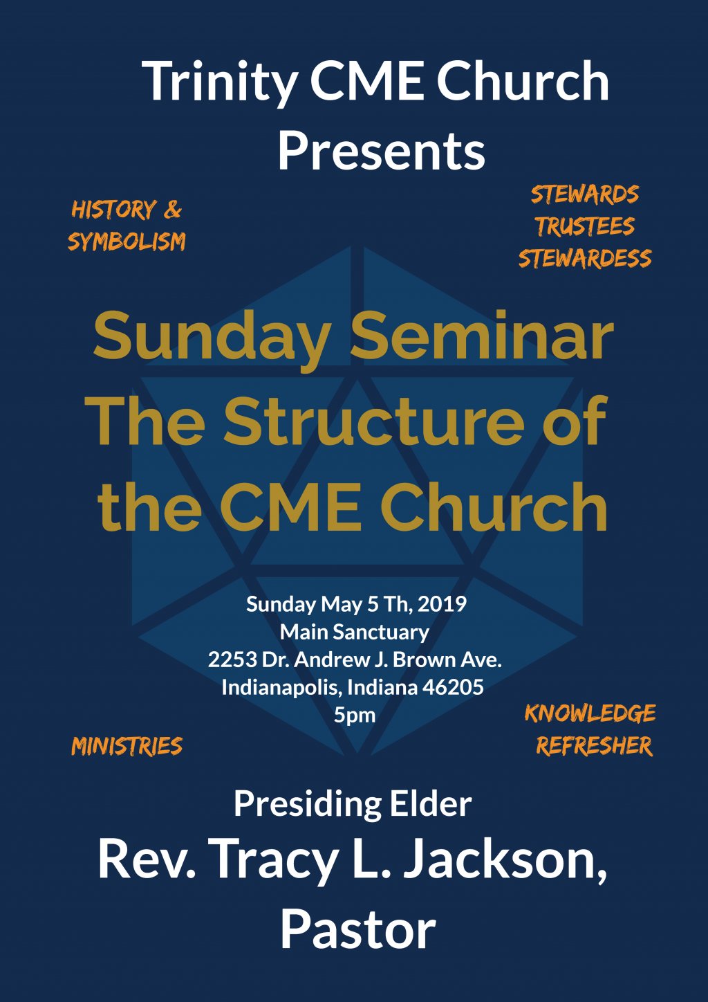 The Structure of the CME Church Seminar